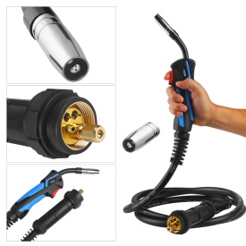Aparat de sudură invertor KraftDele KD3434 MIG Flux / MMA / TIG Lift Synergia, 255A, 230V - Img 10