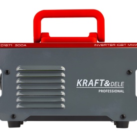 Aparat de sudură invertor MMA 300A KraftDele KD1871, IGBT, LCD, compact și ușor pentru oțel, inox și metale neferoase - Img 4