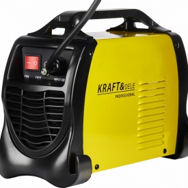 Aparat de sudură invertor MMA IGBT KraftDele KD1855, 20-330A, afișaj LCD, compact și portabil - Img 3