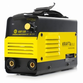 Aparat de sudură invertor MMA KraftDele KD1857, 330A, tehnologie IGBT, compact și ușor pentru lucru în atelier și pe teren