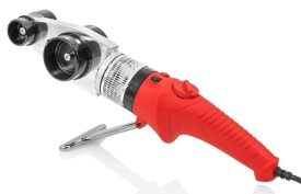 Aparat de sudură pentru țevi PPR/PVC 1500W MaxRom, set complet cu bacuri 20-63 mm, valiză și accesorii pentru instalații - Img 4