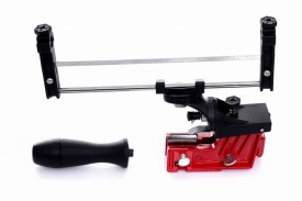 Ascuțitoare manuală pentru lanț drujbă KraftDele KD10154, tip cadru, cu limitator de adâncime, pentru ascuțire precisă pe șină - Img 4