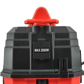 Aspirator industrial umed-uscat 15L 1400W MaxRom, cu filtru HEPA și priză pentru scule electrice - Img 6