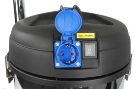Aspirator industrial umed-uscat Mar-Pol RIPPER 20L cu priză pentru scule electrice, funcție suflare și filtru HEPA Ready - Img 6