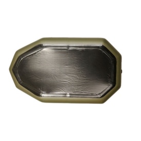 Barcă Gonflabilă Maxrom Bark B-190, 190x100 cm, 1 Persoană, 8kg, Verde, Ideală pentru Pescuit și Vânătoare - Img 5