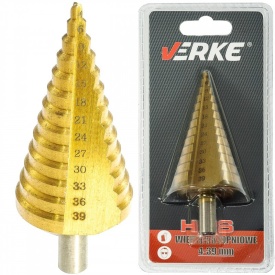 Burghiu conic 4-39mm HSS VERKE V05059 – Kraft&Dele
