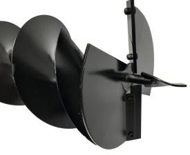 Burghiu pentru motoburghiu 250 x 800 mm MaxRom, din oțel, pentru găuri în sol și lucrări de forare - Img 3
