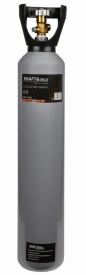 Butelie goală CO2 8L KraftDele KD1830 pentru sudură MIG MAG, cu protecție pentru robinet și presiune maximă 250 bar - Img 3