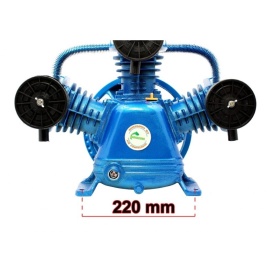 Cap compresor de aer 3 pistoane in V 600l/min 2.2-4kW 10 bari + teava de racord – Kraft&Dele