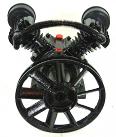 Cap compresor de aer cu 2 pistoane 4kW 600L/min KraftDele 1404 TBC