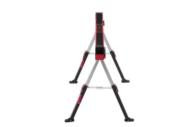 Capră atelier pliabilă KraftDele KD11874 – 700kg/1400kg capacitate, înălțime 63-82cm reglabilă, 8 trepte, antiderapantă, oțel zincat - Img 10