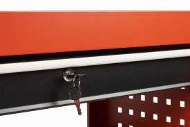 Cărucior atelier KraftDele KD366 – 4 sertare, roți cu frână, mobil, organizare scule, construcție metalică - Img 10