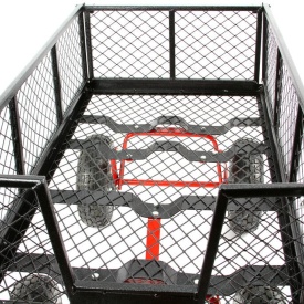 Cărucior pliabil de transport, capacitate 400Kg + carlig MXM85262 - Img 5
