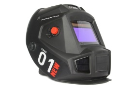 Cască de sudură automată Mar-Pol F2 Quick Glass M79390 cu filtru autoîntunecare, 4 senzori, lampă și ventilator - Img 4