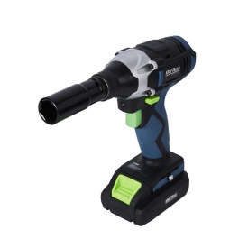 Cheie de impact cu acumulator KraftDele KD3407, 21V, 750 Nm, 2 baterii 3000 mAh, set tubulare și valiză