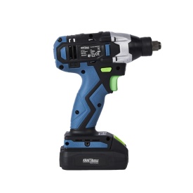 Cheie de impact cu acumulator KraftDele KD3407, 21V, 750 Nm, 2 baterii 3000 mAh, set tubulare și valiză - Img 6