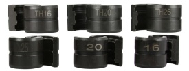 Cleşte hidraulic manual pentru sertizat ţevi PEX Mar-Pol 6T, 16-26 mm, matriţe U şi TH, cap rotativ 360° - Img 7