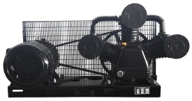 Compresor cu motor JN3090 M806834 – 3 cilindri, 7.5kW, debit 900 l/min, 10 bar, răcire pe curea, trifazic 400V