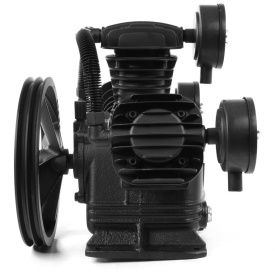 Compresor cu pompă de aer tricilindrică Mar-Pol W3065, ungere cu ulei, 360 l/min, 10 bar, pentru rezervor 150-200 L - Img 4
