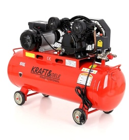 Compresor de aer cu ulei KraftDele KD402, 100L, 230V, 3.8 CP, 2 pistoane, 8 bar, pentru atelier și aplicații pneumatice - Img 3