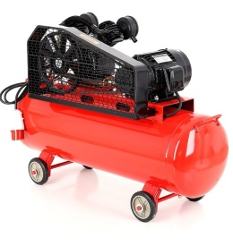 Compresor de aer cu ulei KraftDele KD404, 100L, 400V, motor cu 2 pistoane, pentru atelier și aplicații pneumatice - Img 7