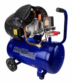 Compresor de aer cu ulei KraftDele KD4049, rezervor 50L, 3,5 kW, 380 l/min, 10 bar, pentru atelier, garaj și scule pneumatice - Img 2