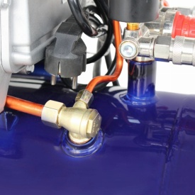 Compresor de aer cu ulei KraftDele KD4050, rezervor 24L, 230V, 8 bar, 205 l/min, pentru atelier, garaj și service - Img 7