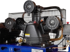 Compresor de aer cu ulei KraftDele KD4056, 100L, 4100W, 650 l/min, 8 bar, alimentare trifazată 400V - Img 11