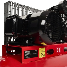 Compresor de aer cu ulei KraftDele KD406, 150L, 5,2 CP, 400V, 2 pistoane, transmisie pe curea - Img 8