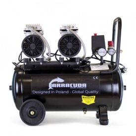 Compresor de aer fără ulei 50L 370l/min 230V 8 bari OF50 Barracuda B-SLSG-50L