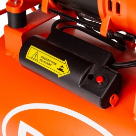 Compresor de aer fără ulei Mar-Pol JN1500A, 24L, 1500W, 220 l/min, 8 bar, motor inductiv, pompă dublu cilindru - Img 7