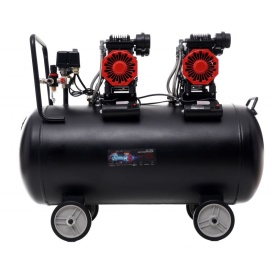 Compresor de aer pentru stomatologie ultra-silentios 8 bari 585l/min rezervor de 100L si o putere de 3000W - Img 1