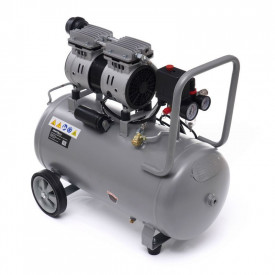 Compresor de aer Profesinal pentru stomatologie silentios fara ulei 8 bari 290l/min rezervor de 50L si o putere de 1500W - Img 1