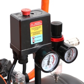 Compresor Fără Ulei 100L 580L/min 3 Motoare 6kW – Profesional pentru Atelier Intensiv | KraftDele KD1394 - Img 10