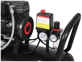 Compresor Fără Ulei 50L 2500W 290L/min – Profesional pentru Atelier, Stomatologie & Barbershop | KraftDele KD4082 - Img 9