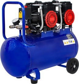 Compresor Fără Ulei 50L 3000W 475L/min – Putere Profesională pentru Atelier KRAFT&DELE KD4093 - Img 3