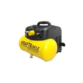 Compresor fara ulei 6L 8bar 1.1kW 180L/min KD1415 Kraftdele