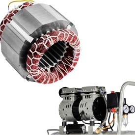 Compresor fără ulei KraftDele KD1396, 50L, 1500W, 8 bar, mobil pentru atelier, garaj și lucrări tehnice - Img 10