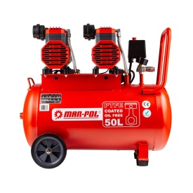 Compresor fără ulei Mar-Pol M88006, 50L, 10 bar, 400 l/min, 230V, 4 pistoane, pentru atelier și lucrări pneumatice - Img 11