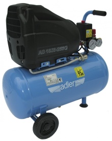 Compresor industrial 25 litri, 1 cilindru fara ulei, ADLER MA3605.25 – Kraft&Dele
