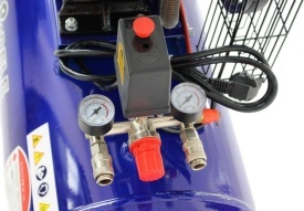 Compresor oleiat KraftDele 100L, 2 pistoane, 230V, 3.0 kW, 480 l/min, 8 bar, model KD4054 pentru atelier și aplicații pneumatice - Img 12
