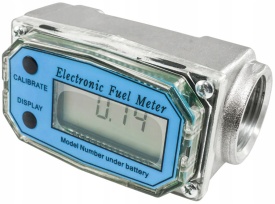 Contor electronic LCD 3/4 pentru pompă de combustibil MaxRom, debitmetru universal pentru motorină, benzină și kerosen - Img 3