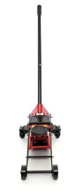 Cric auto hidraulic tip crocodil 3T KraftDele KD389, ridicare 135-495 mm, cu roți metalice și mâner pliabil - Img 4
