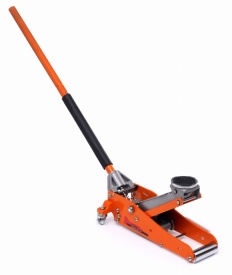Cric hidraulic auto low profile 2T KraftDele KD1375, ridicare 85-355 mm, cu roți și pedală de ridicare rapidă