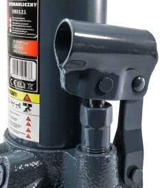 Cric hidraulic tip butelie 8T MaxRom V80121, compact, robust, pentru service auto, vulcanizare și lucrări în garaj - Img 7