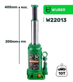 Cric hidraulic tip butelie Wuber 10T 200–405 mm Wuber W22013 - Img 3