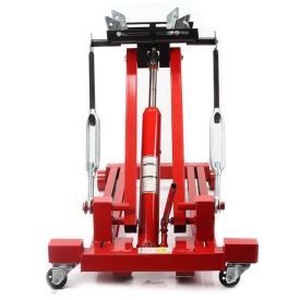 Cric hidraulic tip pardoseală pentru cutii de viteze 1000kg MAR-POL M80417 – profil scăzut, capacitate 1T, suport reglabil 95° - Img 6