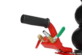 Cric pneumatic tip pernă Mar-Pol 3,5T compact, cu o mâner, pentru atelier auto, vulcanizare și utilaje - Img 12