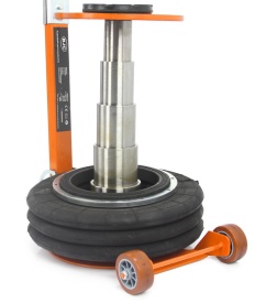 Cric pneumatic tip perna Mar-Pol M80135, 6T, cu valvă de vacuum și mâner reglabil pentru service auto și garaj - Img 3