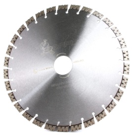 Disc diamantat Mar-Pol RAPID 400x60x3,5x15 mm pentru granit, marmură, cuarț și spie ceramică - Img 2